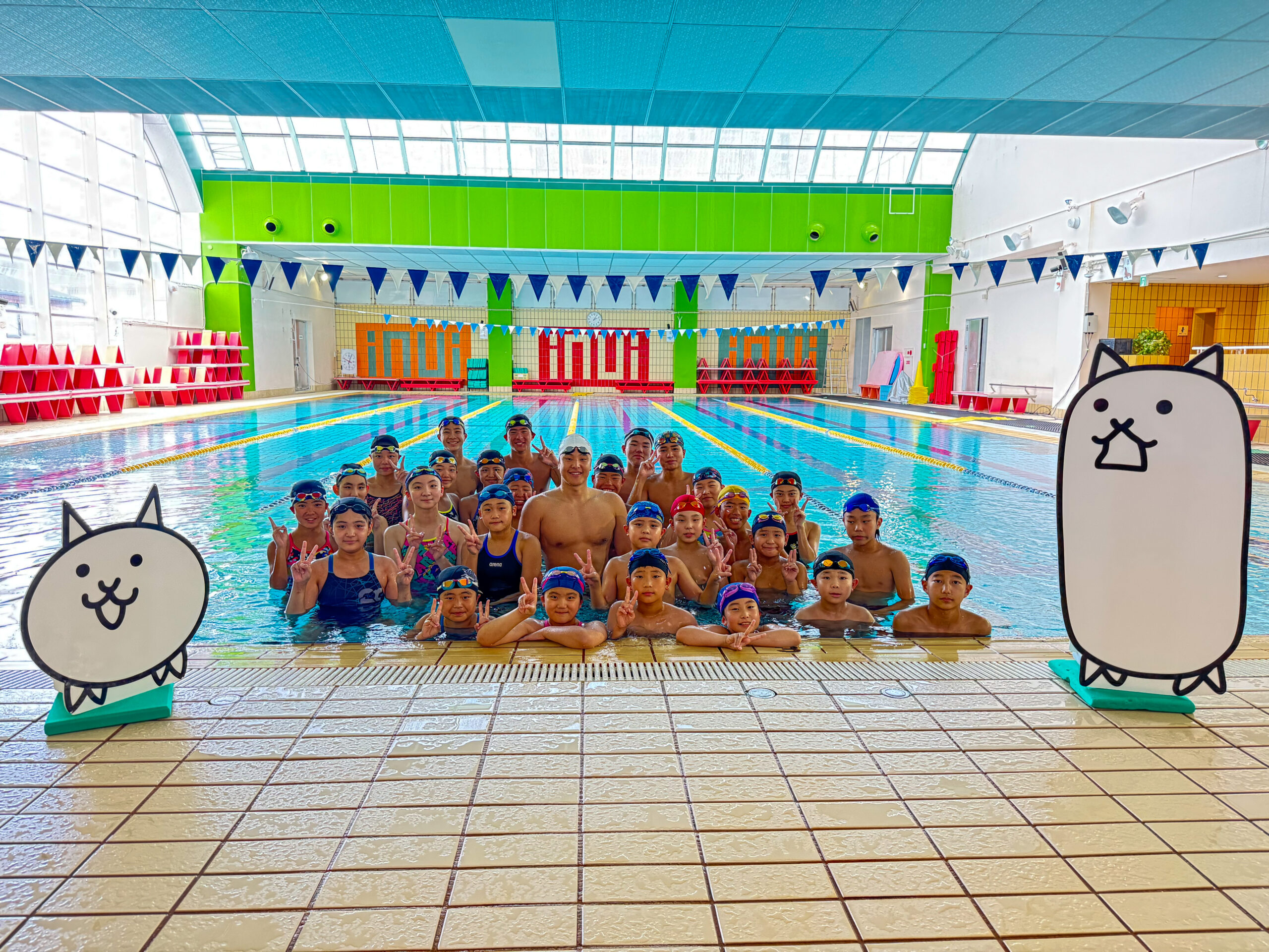 TEAM DAIYA 水泳教室「SWIM CLINIC ＆ TIME TRIAL」を開催しました！